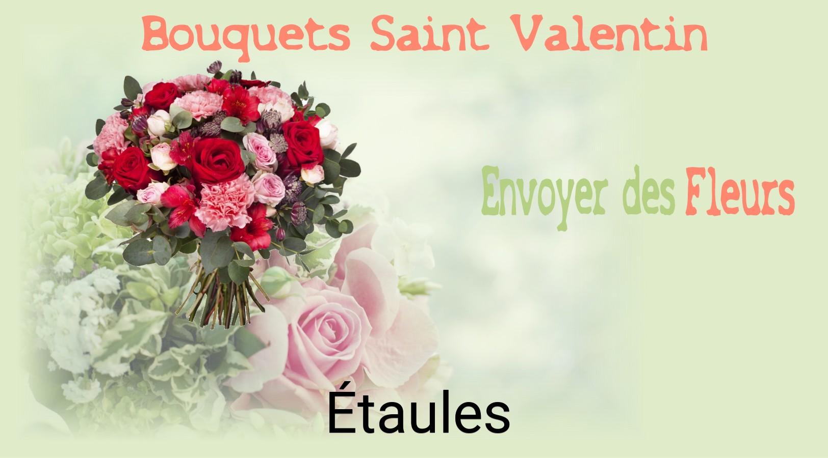 Roses de Saint-Valentin livrées à Étaules